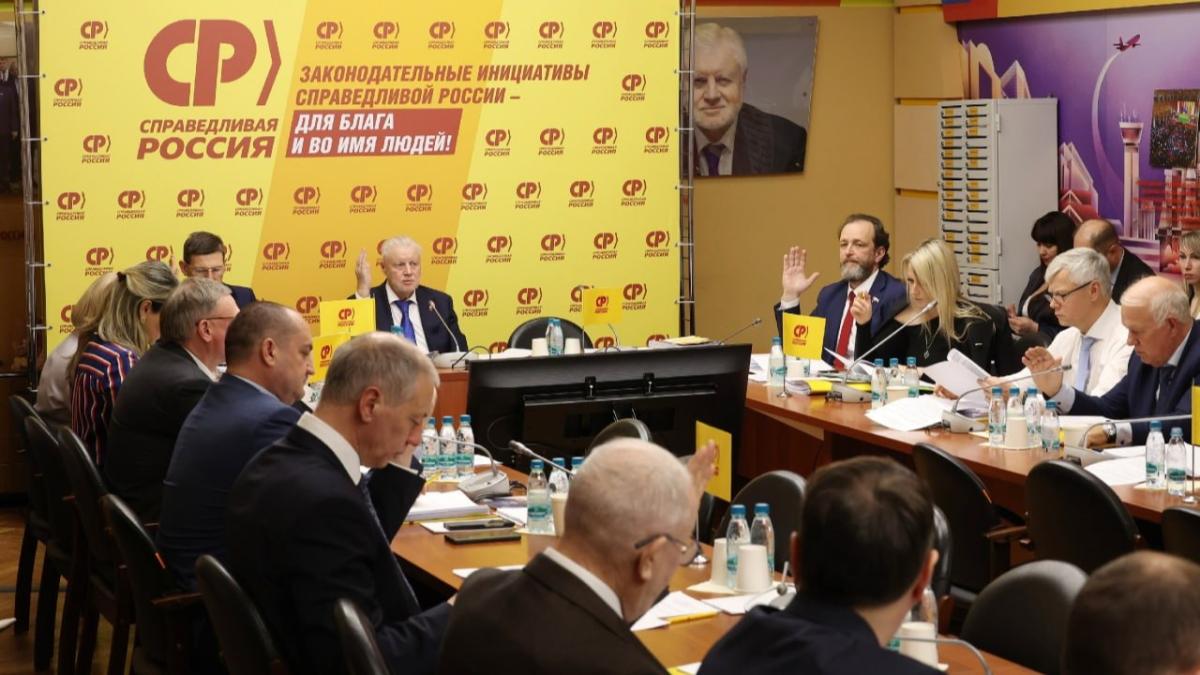 Вячеслав Калинин: состоялось заседание Президиума ЦС партии «Справедливая Россия»